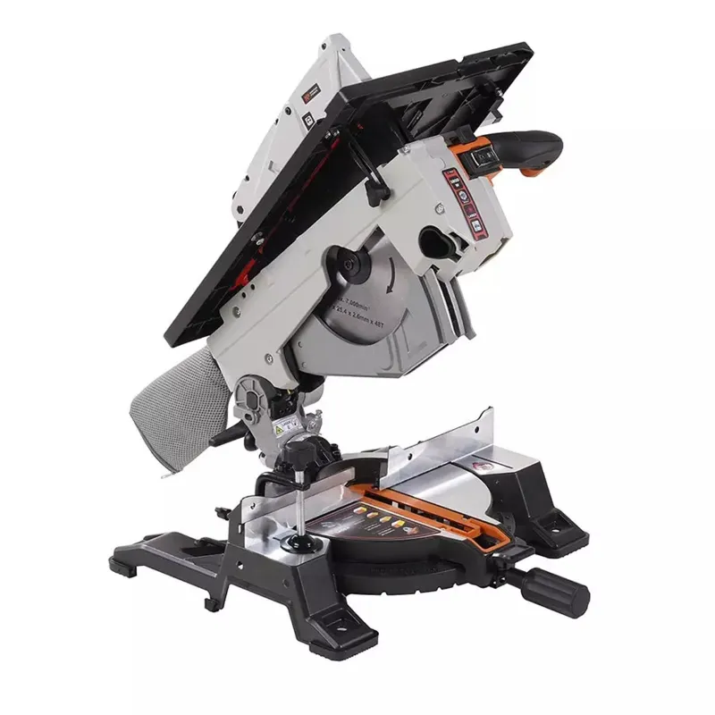 Khaitan 10 inch 1800 Watt Table Top Compound Miter Saw, 4800 RPM (KI TT CMS 10) 