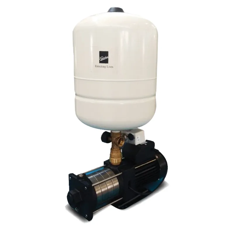 Kirloskar CPBS-73624V - 1HP Pressure Booster Pump with 24 Liter Tank (1 Year Warranty)