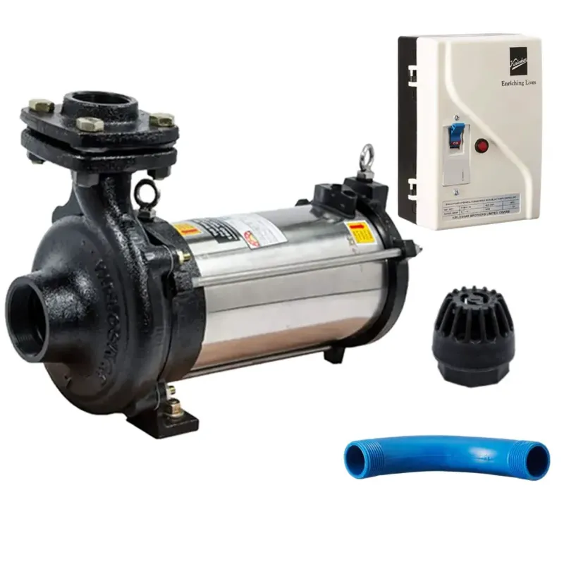 Kirloskar (KOSi-245 CP) 2 HP Single Phase Openwell Submersible Pump With Control Panel & 1 Year Warranty