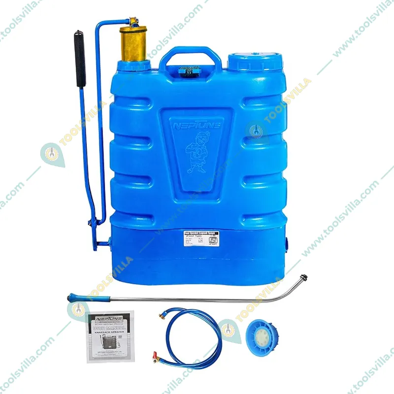 Neptune Hariyali-08 16L Knapsack Hand Operated Sprayer (Hariyali-08) for Gardening, Farming & Sanitization 