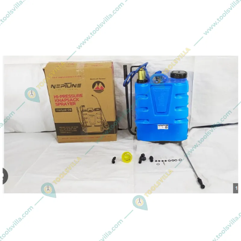 Neptune Hariyali-08 16L Knapsack Hand Operated Sprayer (Hariyali-08) for Gardening, Farming & Sanitization 