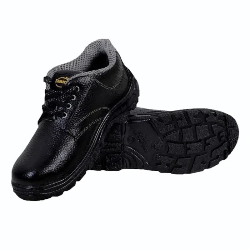 Komico Xpert PVC Sole Low Ankle Leather Safety Shoe With Steel Toe