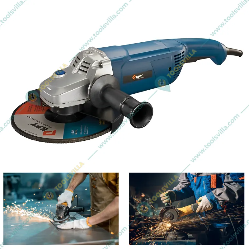 KPT 180 mm 2400 W Angle Grinder, 8500 RPM (KAG24-7)