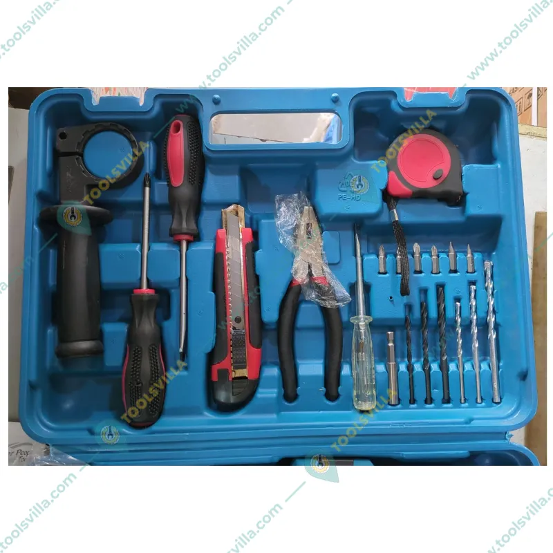 KPT 13 mm Impact Drill Tool Kit 500 W, 3000 RPM (KDK13HN)