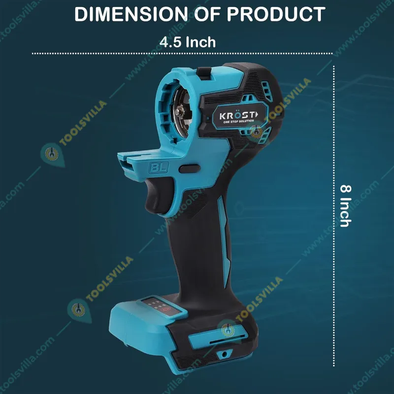 KROST Combo 3-In-1 Multi-Head Power Cordless Drill Kit with Storage Box, Combo Kit Tool