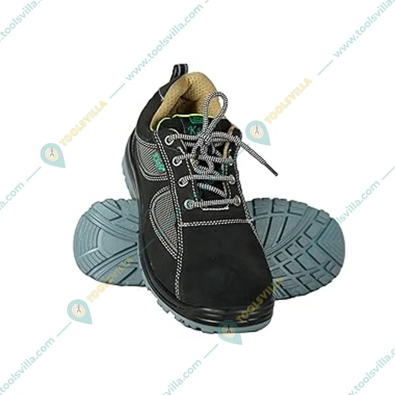  K-Safe ActivGuard Pro Black Colour With Protective Toe Industrial Work Safety Shoe(Size-6)