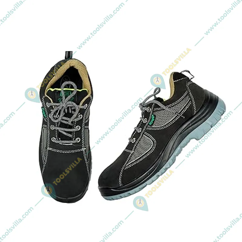  K-Safe ActivGuard Pro Black Colour With Protective Toe Industrial Work Safety Shoe(Size-6)