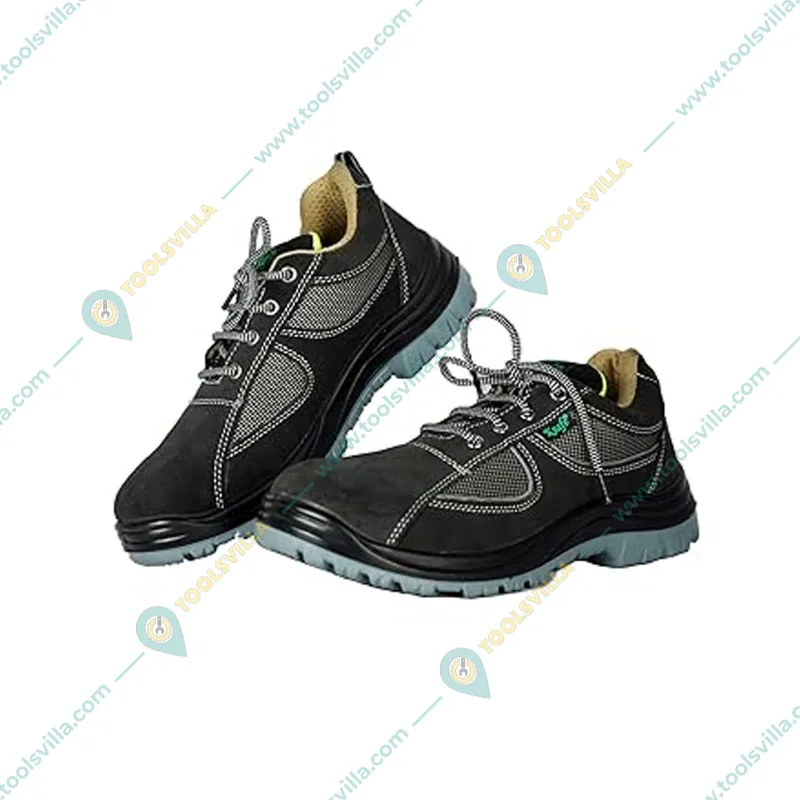  K-Safe ActivGuard Pro Black Colour With Protective Toe Industrial Work Safety Shoe(Size-6)