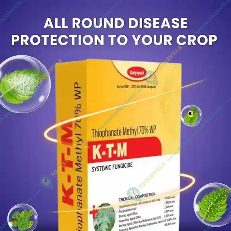 Katyayani KTM Thiophanate Methyl 70 % WP Fungicide for Plants Diseases(Quantity-1.5 kg)