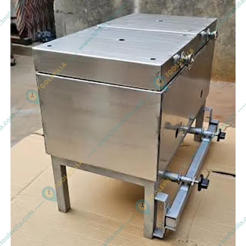  Commercial Gas Operated Kullad Pizza Maker Machine, 8 Pcs Kullad Pizza Capacity
