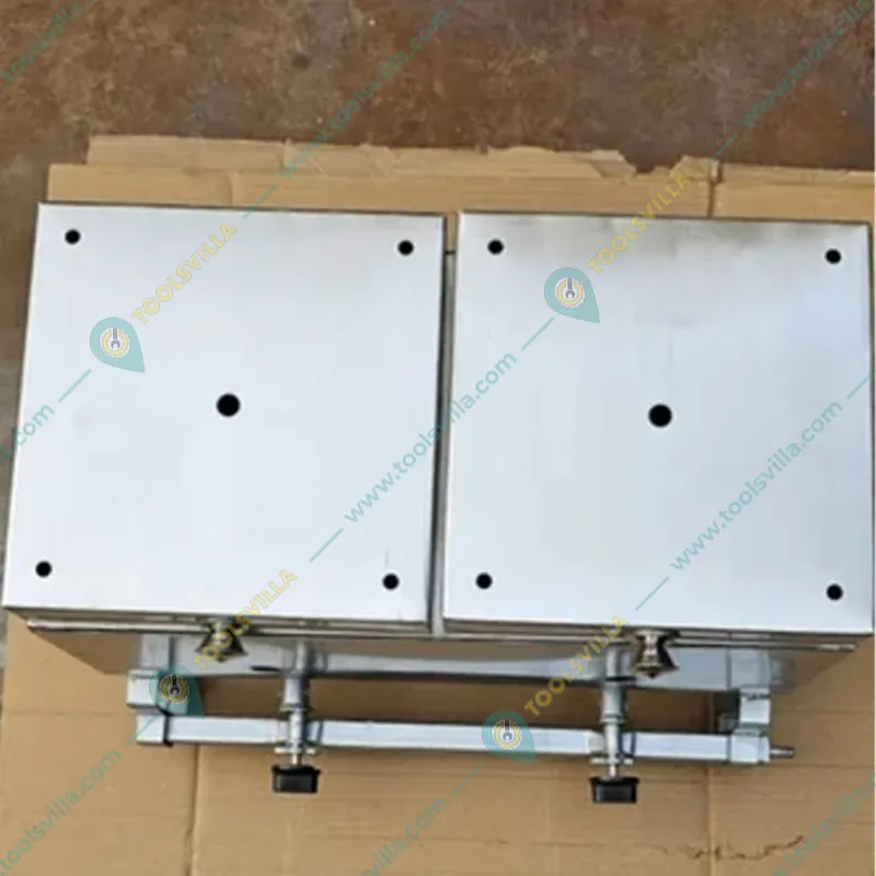  Commercial Gas Operated Kullad Pizza Maker Machine, 8 Pcs Kullad Pizza Capacity