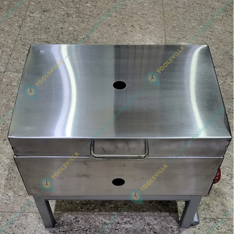 Gas Operated Kullad Pizza Maker Machine, 6 Pcs Kullad Pizza Capacity