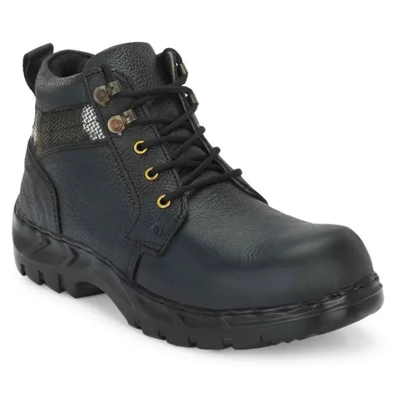 ArmaDuro AD 1026 Pack of 1, 5, 10 Safety Shoes - Leather, Steel Toe for Industrial Use(Pack-1 pair,Size-6)