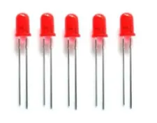 Boss Pack Red led light emitting Diode for Hand Sealer( Pack of 100 pcs )