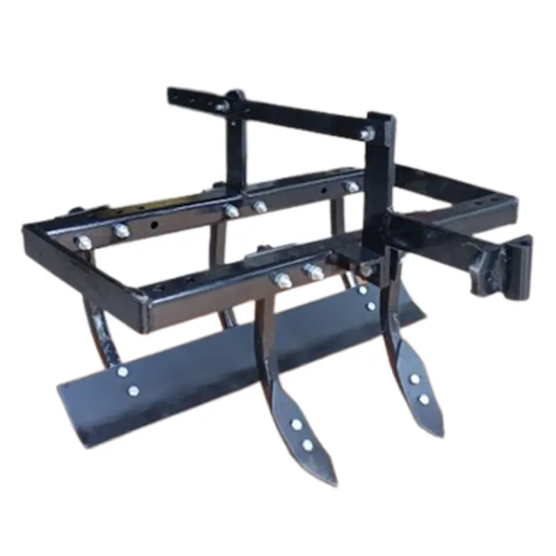 Mild Steel 2 In 1 Leveler Plus Cultivator Attachment Combo for 5 to 9 HP Power Tiller