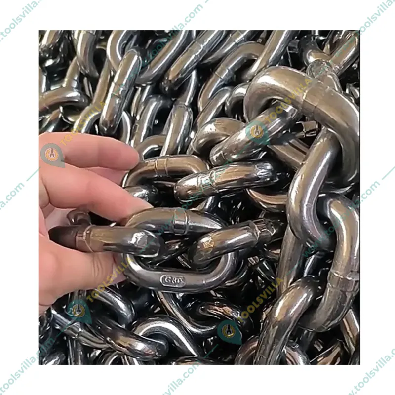 Heavy Duty 8 mm Diameter Load Chain for all Chain Pulley Block(Chain Length-6 mtr)