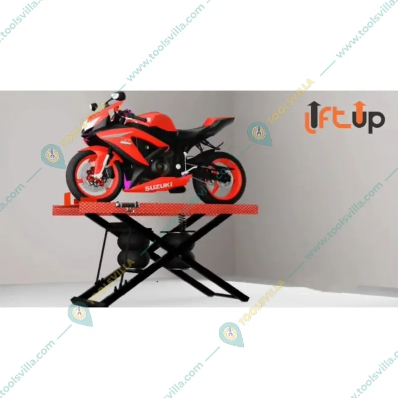 Lift Up Fully Automatic 400 kg Load Capacity Two Wheeler, Bike / Motorcycle Service Lift 
