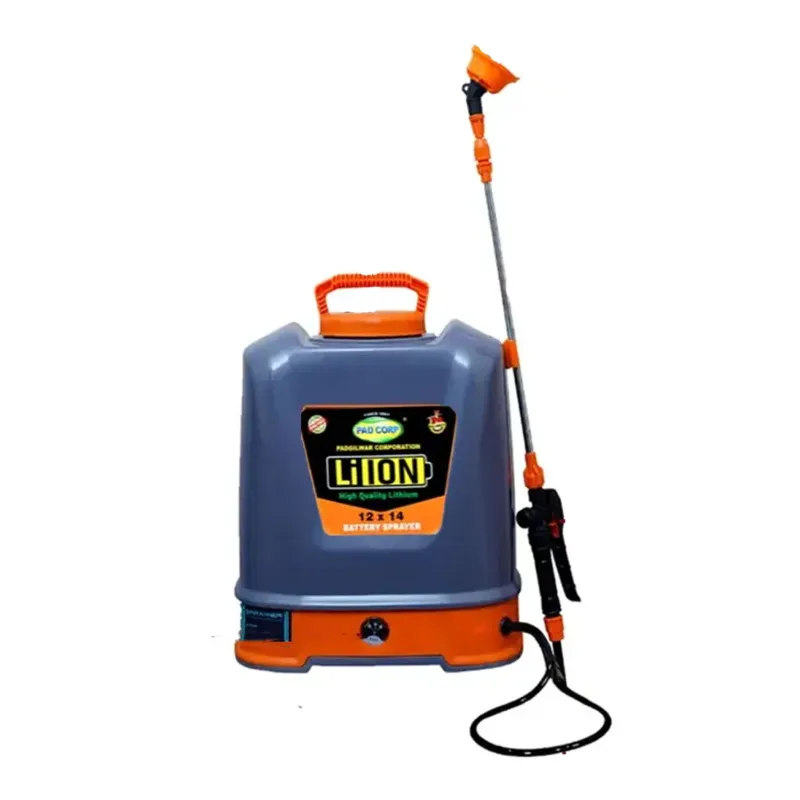 Pad Corp Li-Ion,16L 12V 12Ah Digital Volt meter Lithium Battery Sprayer for Agriculture Use(1 Year Battery Warranty)