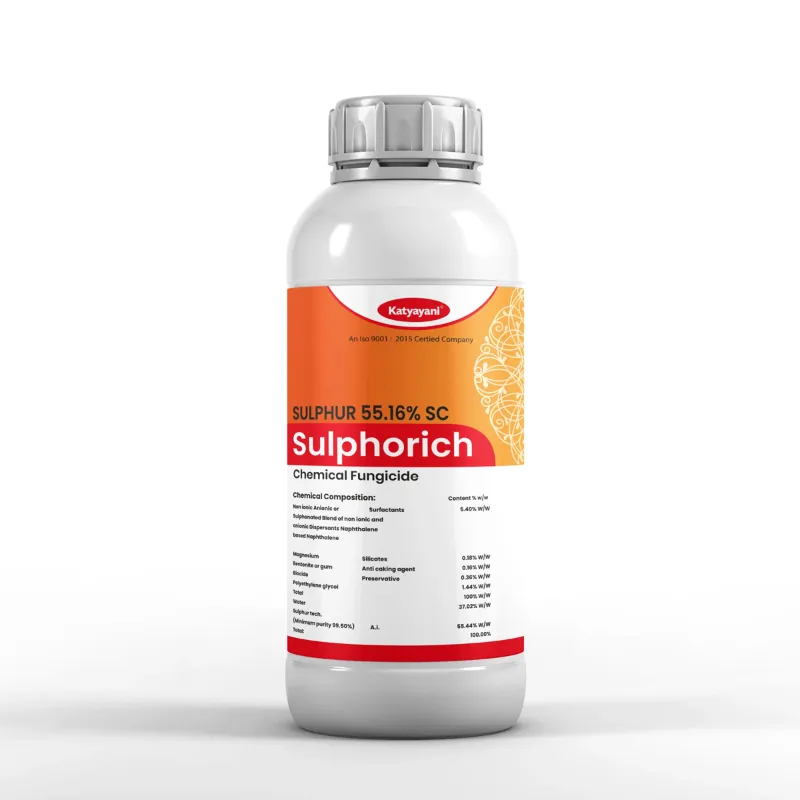 Katyayani Sulphorich | Sulphur 55.16% SC | Chemical fungicide(Quantity-5 liters)