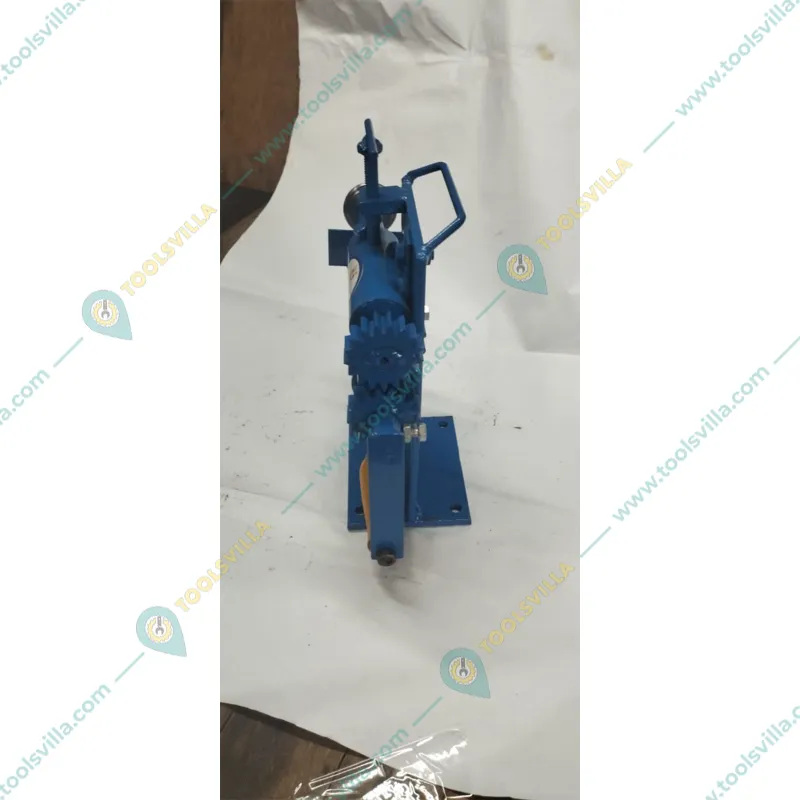 HS Carbon Steel Lite Hand Operated Sheet Grooving Machine