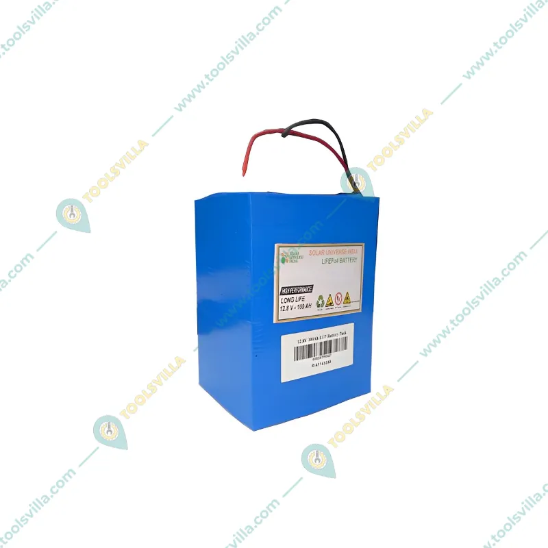 Solar Universe India, 12.8V - 100 Ah Lithium Ferrous Phosphate Battery (LIFEPO4) with inbuilt BMS