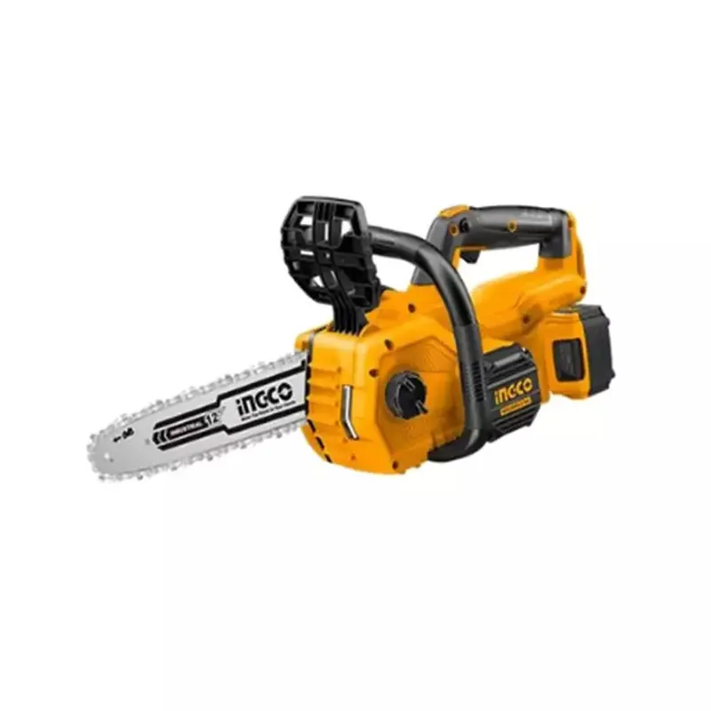 Ingco 20V 12 Inch Lithium-Ion Battery Operated Cordless Chain Saw CGSLI201286 with 2X Battery & Charger 