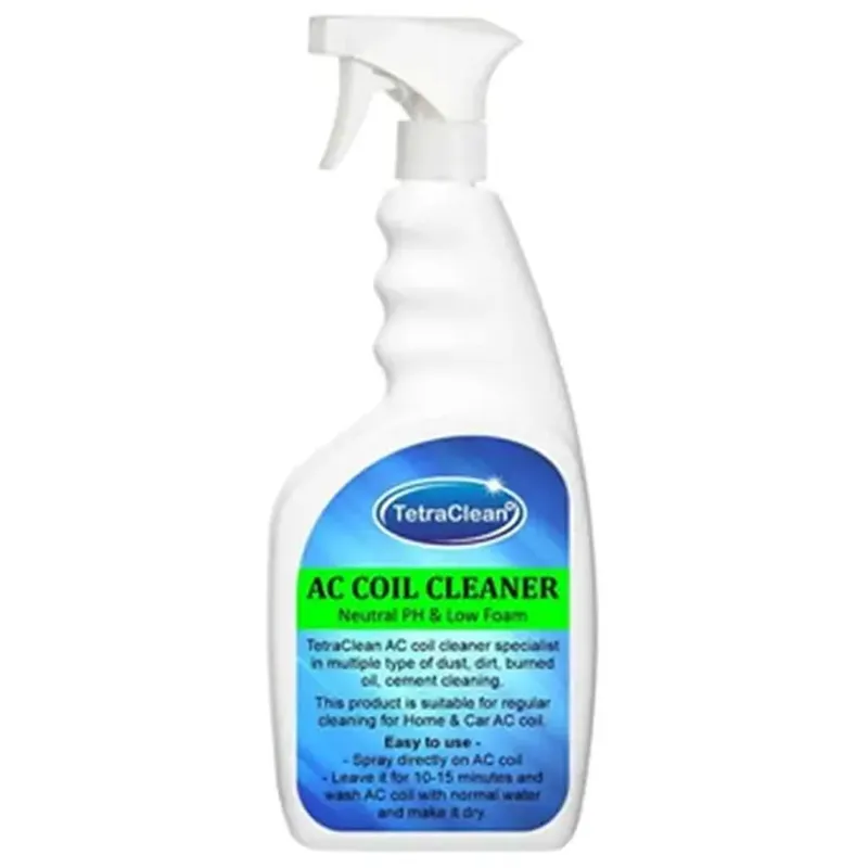 Tetra Clean 500ml Low Foam and Neutral PH AC Coil Cleaner for coils, condensers, evaporators Spray
