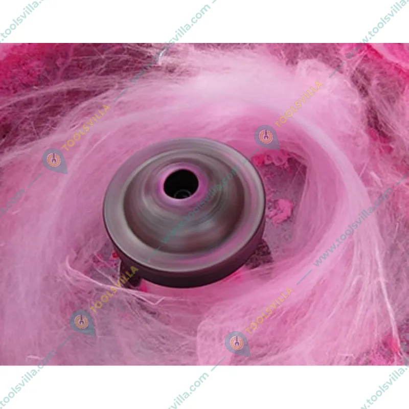 Commercial Cotton Candy Floss Sugar Stick Machine, LPG - MS Body & 500 gm 