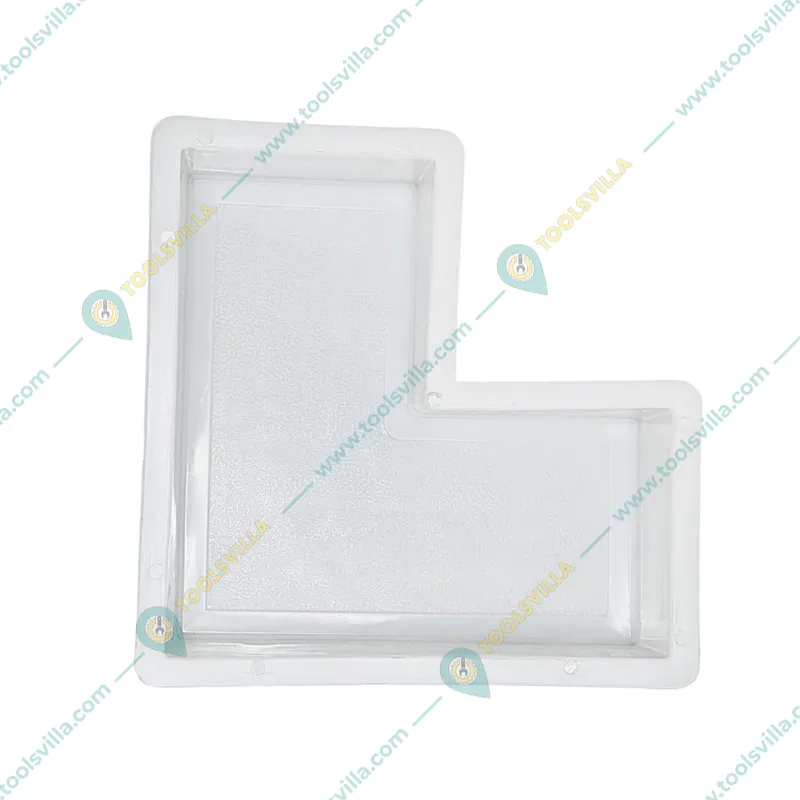 RK 60 mm L-Shape  Pack Of 4 Plastic Paver Block Mould | 23 x 13 x 6 cm