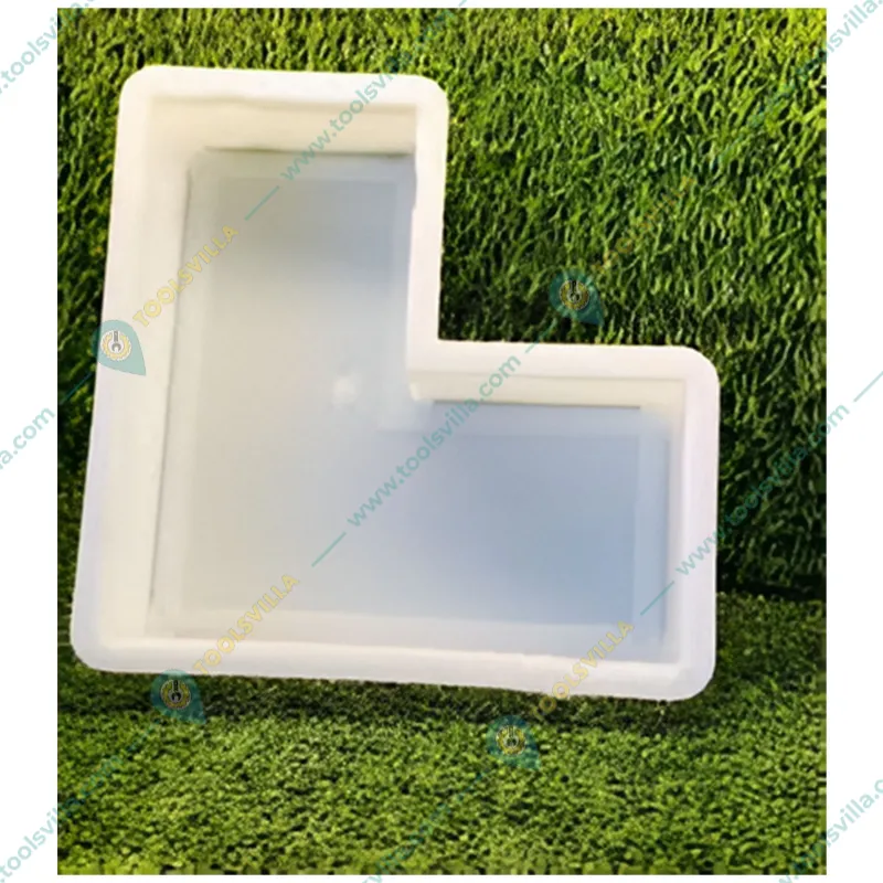 RK 60 mm L-Shape  Pack Of 4 Plastic Paver Block Mould | 23 x 13 x 6 cm
