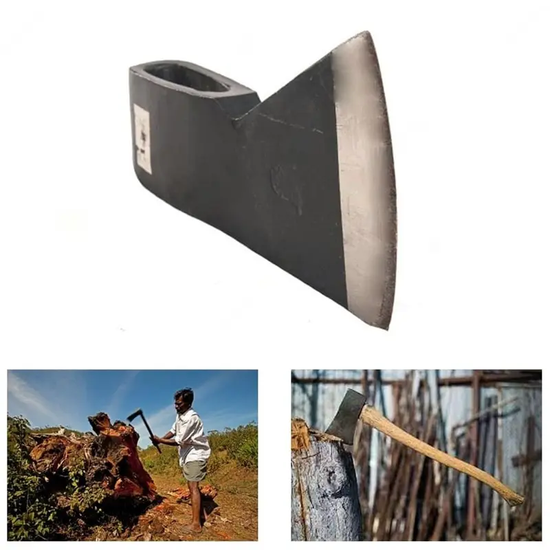 Made in India Axes 0.9Kg for Cutting, Shaping, Notching Timber and Splitting of Wood|Axe Tool for Tree Cutting