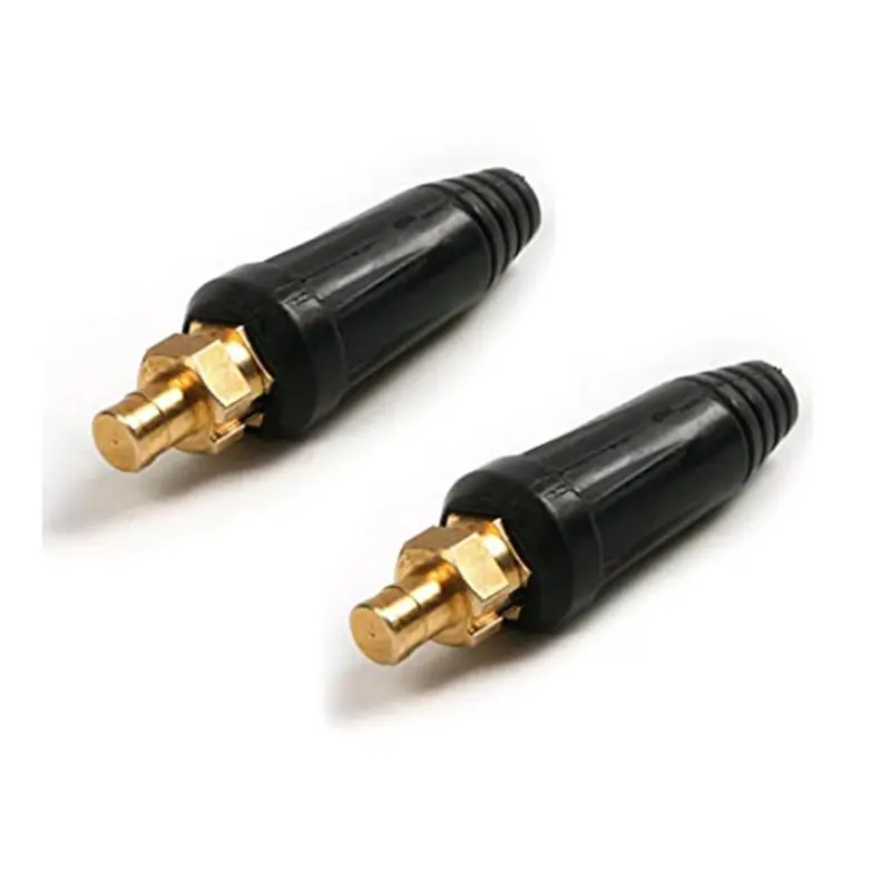 Heavy Duty 2 Pcs 35-50 mm Male Adaptor for Welding Machine 