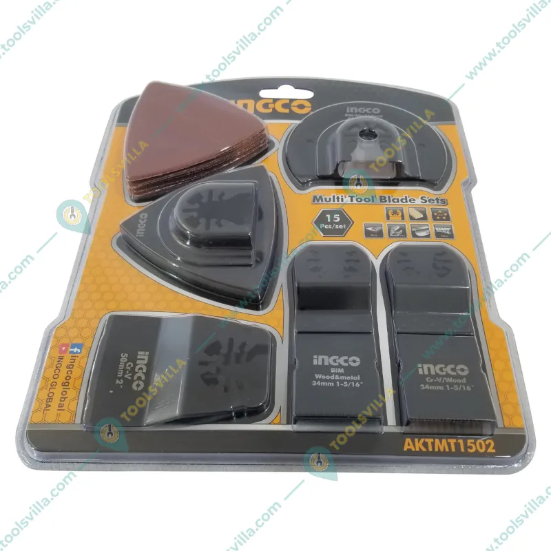 INGCO 15 Pcs MULTI-TOOL Blade Set (AKTMT1502)