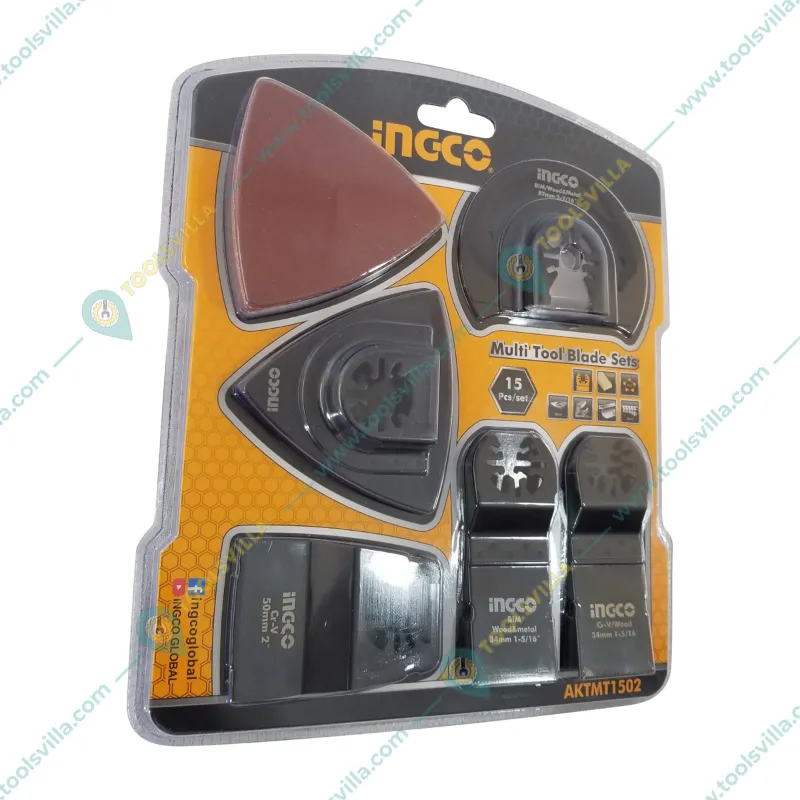 INGCO 15 Pcs MULTI-TOOL Blade Set (AKTMT1502)