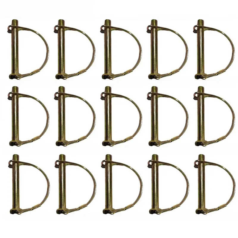 Heavy Duty 10 mm 15 Pcs Round D Pin For Power Tiller / Weeder