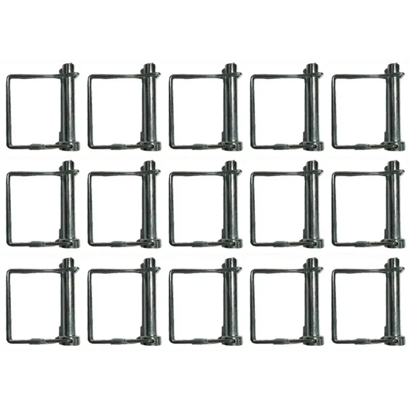 Heavy Duty 10 mm 15 Pcs Square D Pin For Power Tiller / Weeder