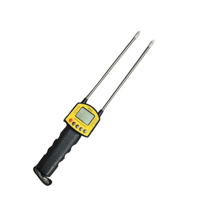 Orca Hay and Grain Moisture Meter with Measuring Probe and Digital Display