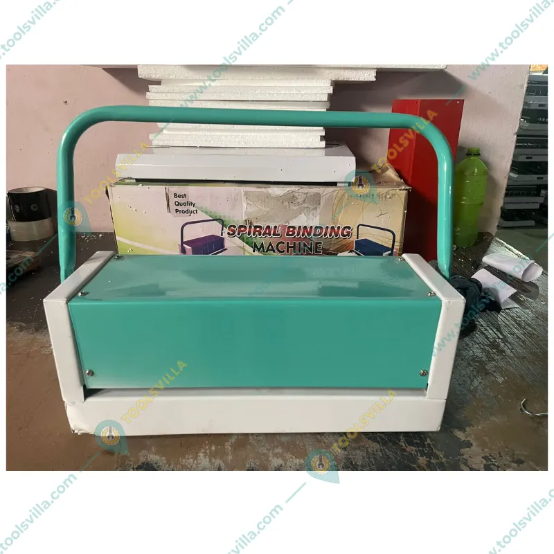 Ars Tech A4 39 Holes Spiral Binder Machine (White/Green)