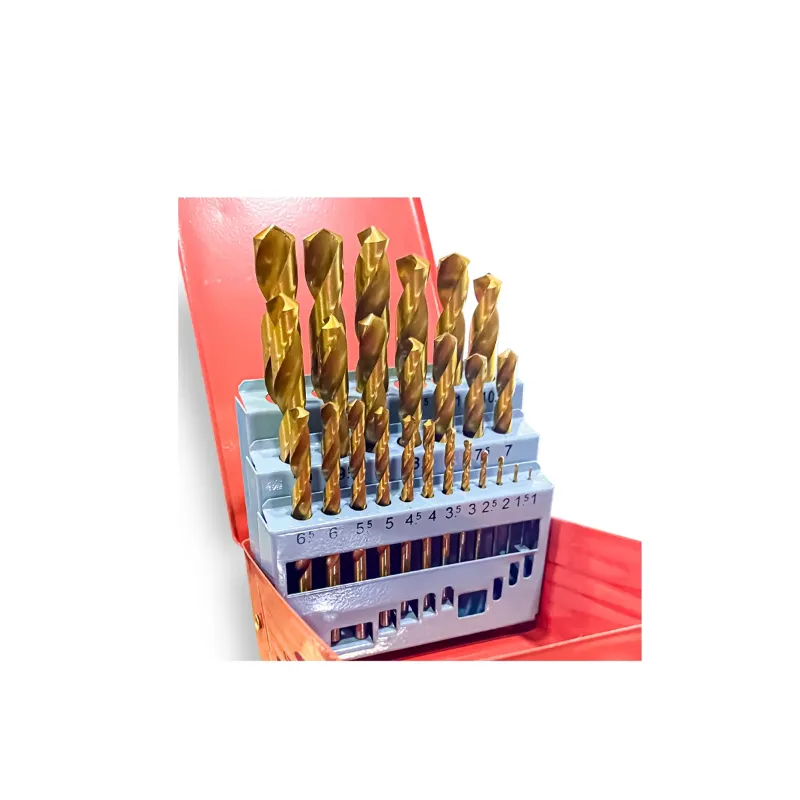 Maf Pro 25 Pcs HSS Twist Drill Set For Drilling Metal, Wood & Plastic