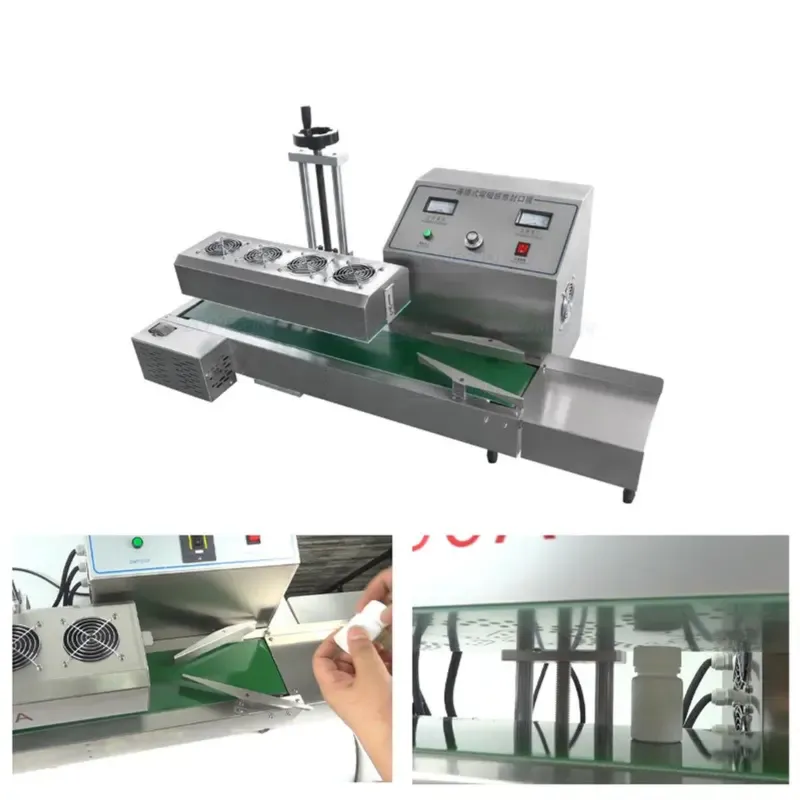  20 to 80 mm Continuous Electromagnetic Induction Sealing Machine LX6000 SS