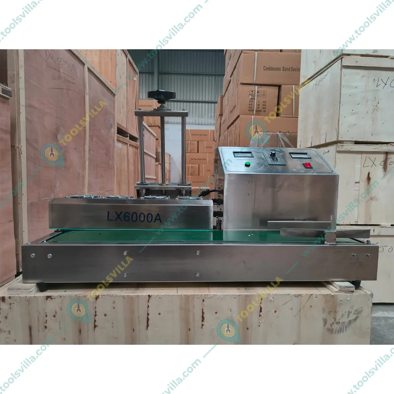  20 to 80 mm Continuous Electromagnetic Induction Sealing Machine LX6000 SS