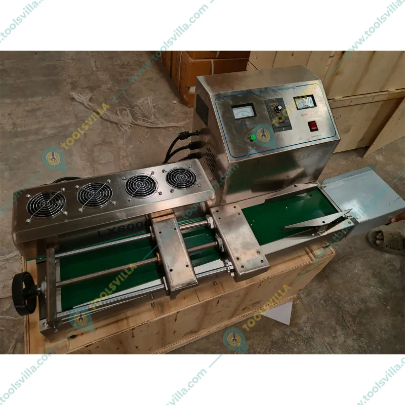  20 to 80 mm Continuous Electromagnetic Induction Sealing Machine LX6000 SS