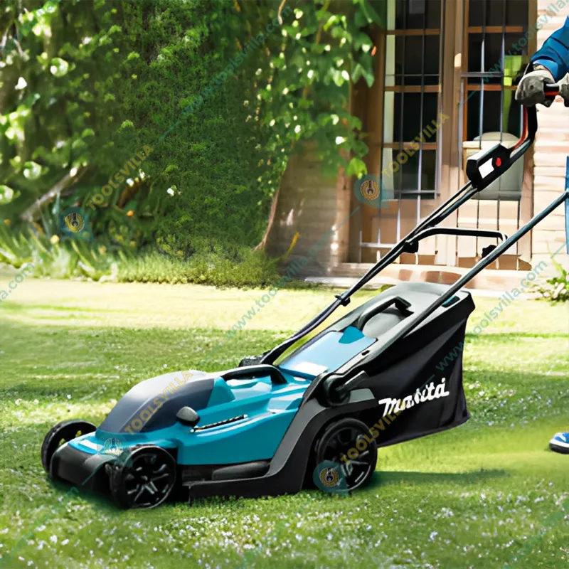 Makita Twin DLM330SM 18V Cordless Lawn Mower with Battery and Charger