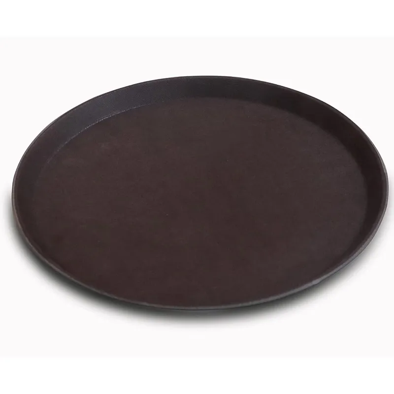 Malabar 14 Inch Fiber Round Tray for Serving Cookies and Cakes