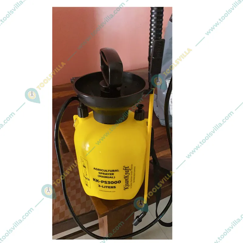 Kisankraft KK-PS3000, 3L Garden Pressure Sprayer For Watering Plants and Pesticides Spraying in Fields (Pack of 1)