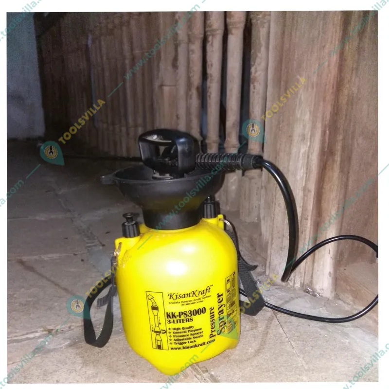 Kisankraft KK-PS3000, 3L Garden Pressure Sprayer For Watering Plants and Pesticides Spraying in Fields (Pack of 1)