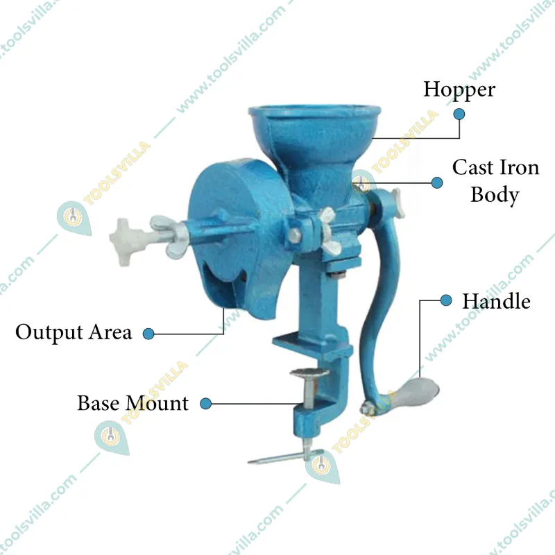 Hand Operated Manual Domestic Pithi Grinder No.3