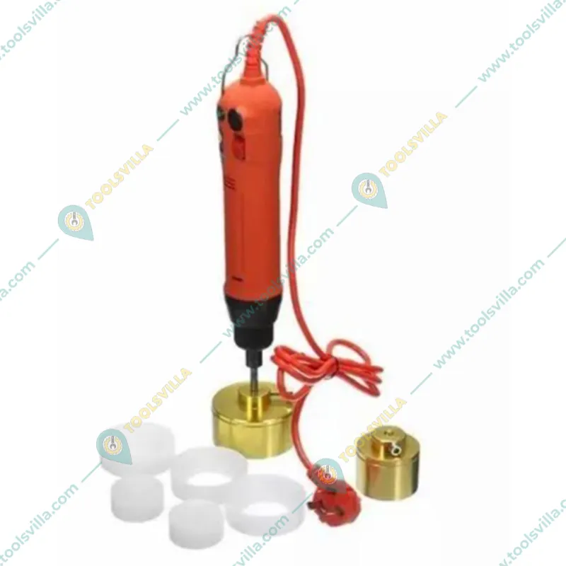 Manual Portable Bottle Cap Sealer for Round Bottles | Business & Industrial Electric Capping Machine, 10-50 mm Dia