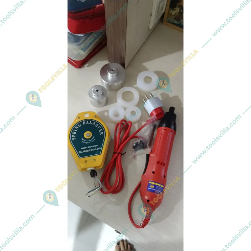 Manual Portable Bottle Cap Sealer for Round Bottles | Business & Industrial Electric Capping Machine, 10-50 mm Dia