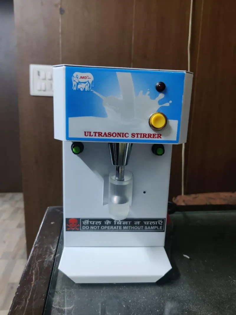 Manual Ultrasonic Milk Stirrer Machine, Mild Steel Body 